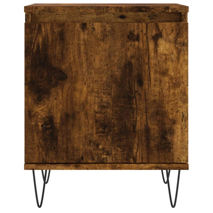 Nachttisch Räuchereiche 40x30x50 cm Holzwerkstoff - Pazzar.ch