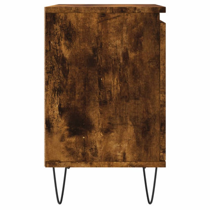 Nachttisch Räuchereiche 40x30x50 cm Holzwerkstoff - Pazzar.ch
