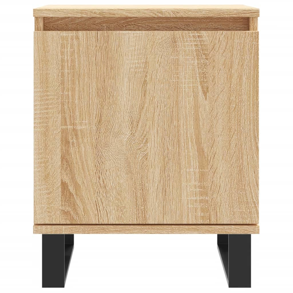 Nachttische 2 Stk. Sonoma-Eiche 40x30x50 cm Holzwerkstoff - Pazzar.ch