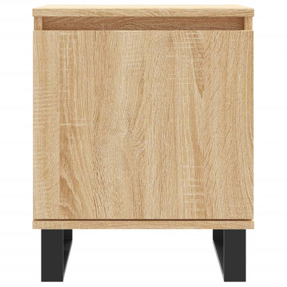 Nachttische 2 Stk. Sonoma-Eiche 40x30x50 cm Holzwerkstoff - Pazzar.ch