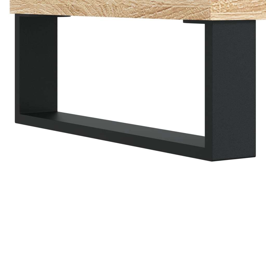 Nachttische 2 Stk. Sonoma-Eiche 40x30x50 cm Holzwerkstoff - Pazzar.ch