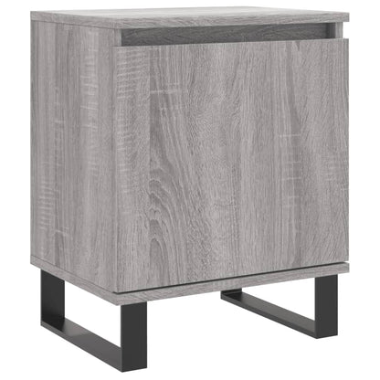 Nachttisch Grau Sonoma 40x30x50 cm Holzwerkstoff - Pazzar.ch