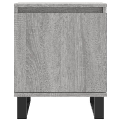 Nachttisch Grau Sonoma 40x30x50 cm Holzwerkstoff - Pazzar.ch