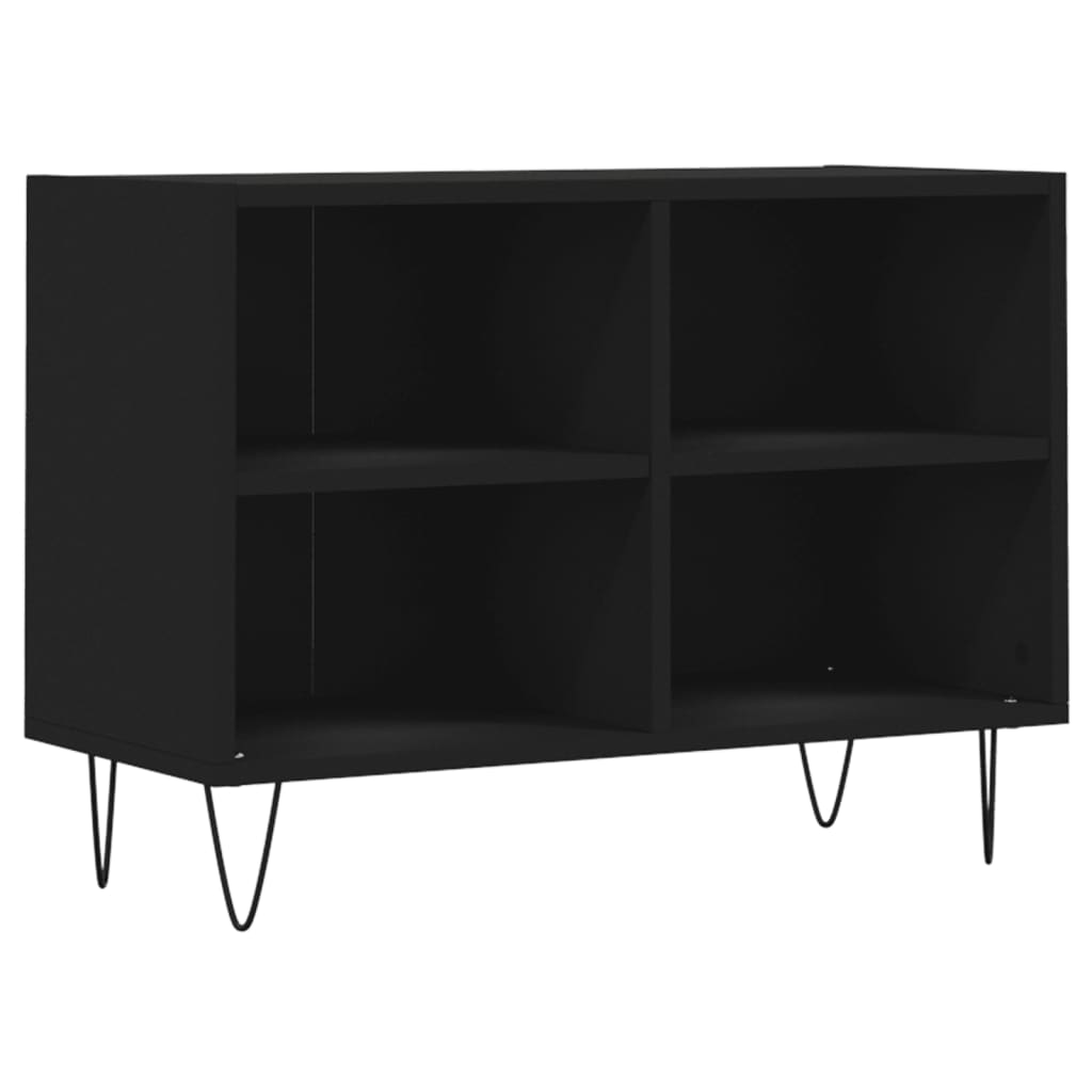 TV-Schrank Schwarz 69,5x30x50 cm Holzwerkstoff
