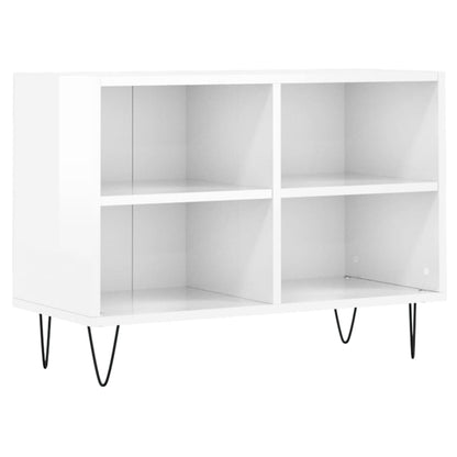 TV-Schrank Hochglanz-Weiß 69,5x30x50 cm Holzwerkstoff - Pazzar.ch