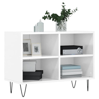TV-Schrank Hochglanz-Weiß 69,5x30x50 cm Holzwerkstoff - Pazzar.ch