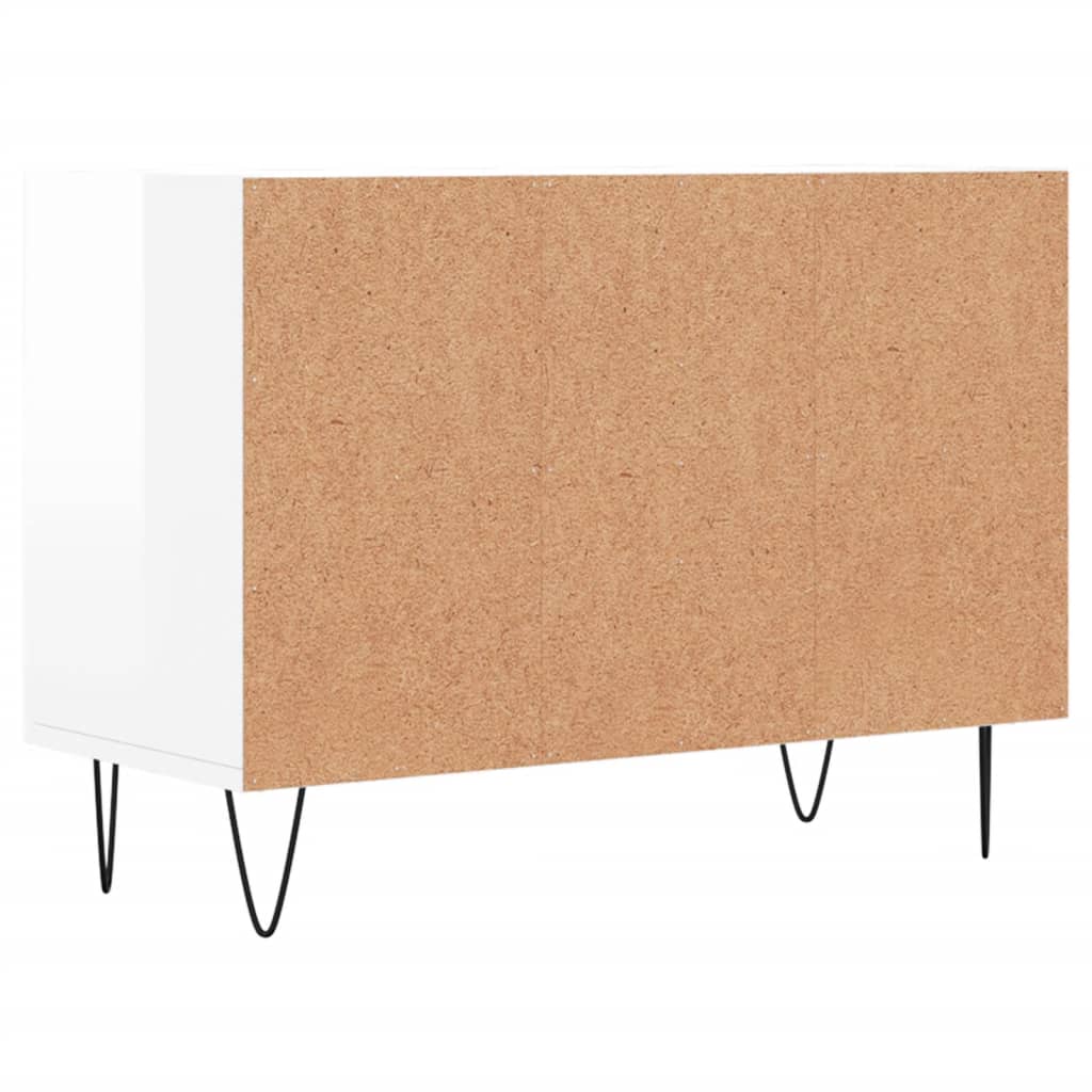 TV-Schrank Hochglanz-Weiß 69,5x30x50 cm Holzwerkstoff - Pazzar.ch