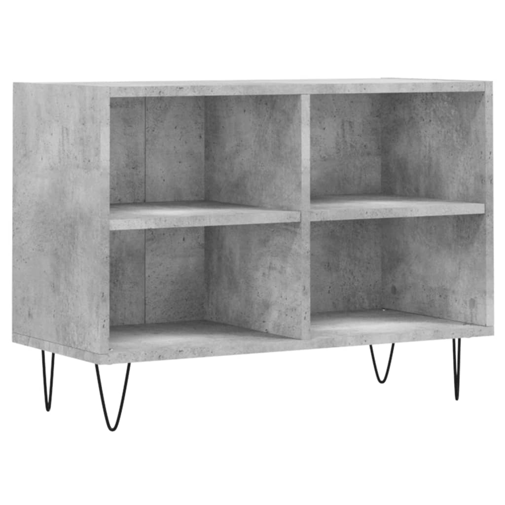 TV-Schrank Betongrau 69,5x30x50 cm Holzwerkstoff - Pazzar.ch
