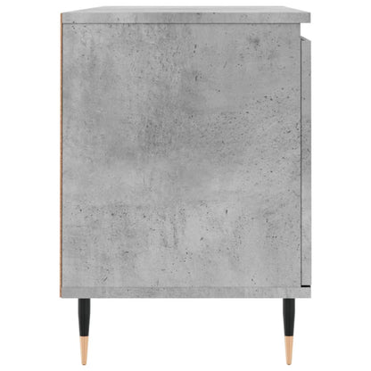 TV-Schrank Betongrau 104x35x50 cm Holzwerkstoff - Pazzar.ch