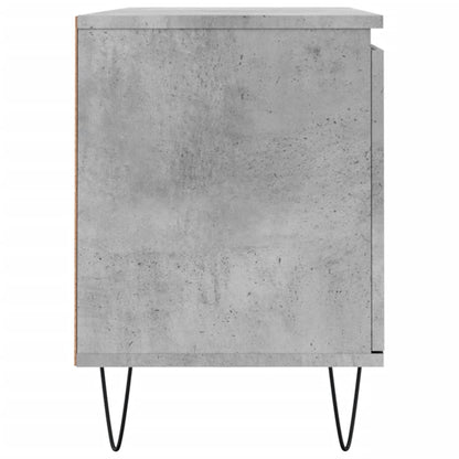 TV-Schrank Betongrau 104x35x50 cm Holzwerkstoff - Pazzar.ch