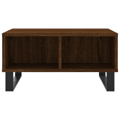 Couchtisch Braun Eichen-Optik 60x60x30 cm Holzwerkstoff - Pazzar.ch