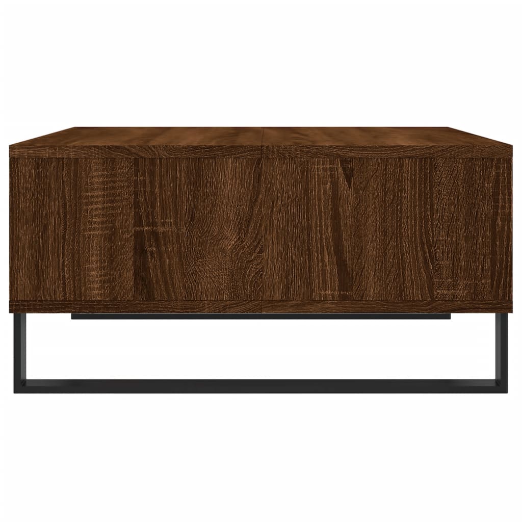 Couchtisch Braun Eichen-Optik 60x60x30 cm Holzwerkstoff - Pazzar.ch
