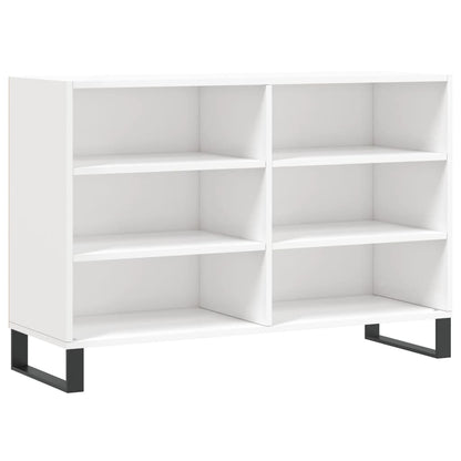 Sideboard Hochglanz-Weiß 103,5x35x70 cm Holzwerkstoff - Pazzar.ch