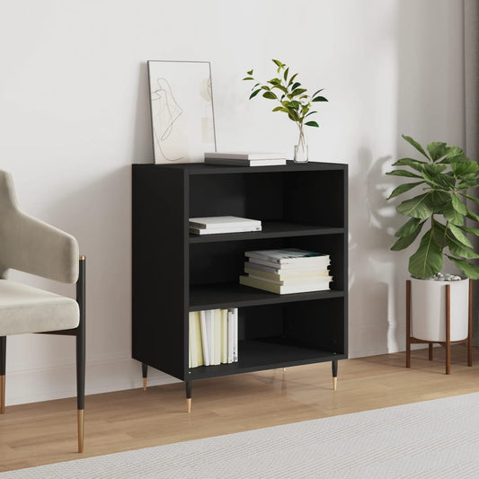 Sideboard Schwarz 57x35x70 cm Holzwerkstoff - Pazzar.ch