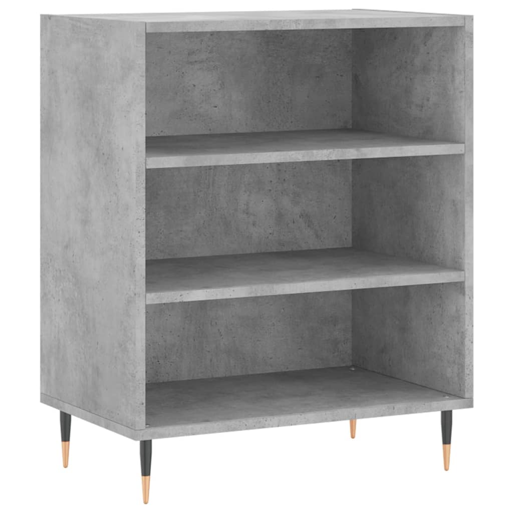 Sideboard Betongrau 57x35x70 cm Holzwerkstoff - Pazzar.ch