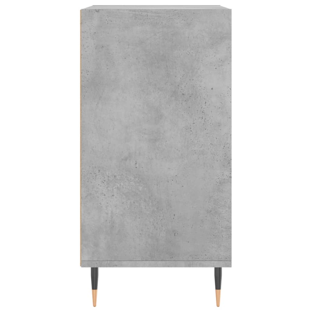 Sideboard Betongrau 57x35x70 cm Holzwerkstoff - Pazzar.ch