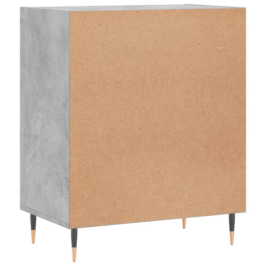Sideboard Betongrau 57x35x70 cm Holzwerkstoff - Pazzar.ch