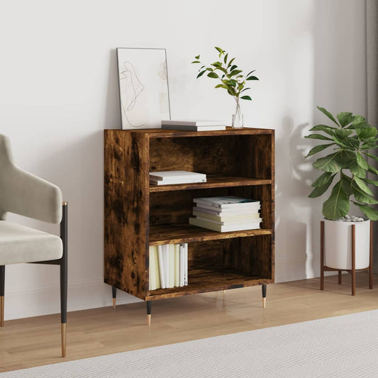 Sideboard Räuchereiche 57x35x70 cm Holzwerkstoff - Pazzar.ch
