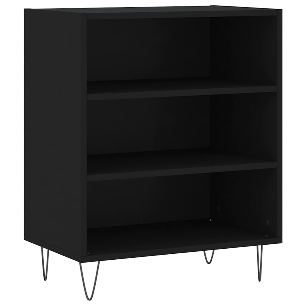Sideboard Schwarz 57x35x70 cm Holzwerkstoff - Pazzar.ch
