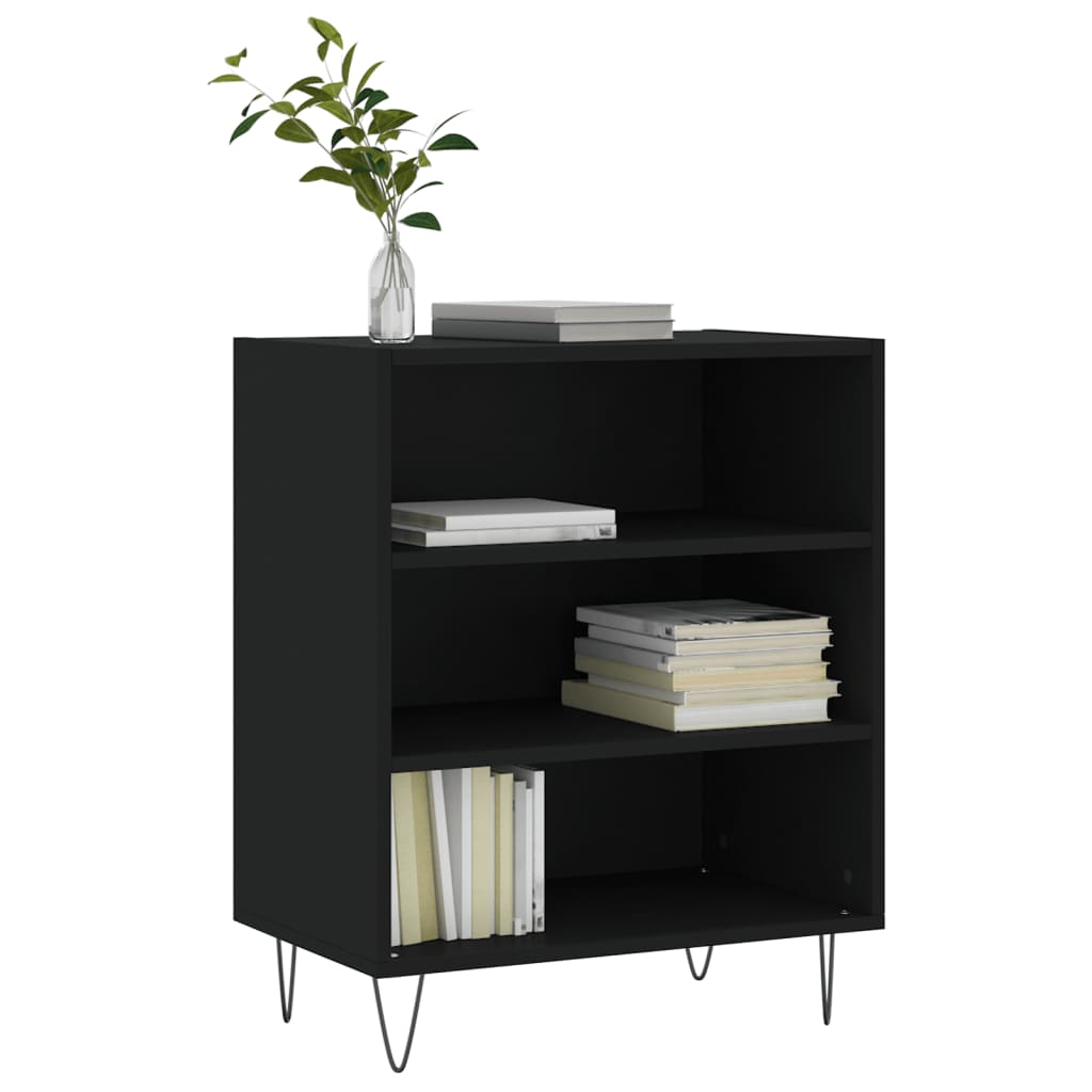 Sideboard Schwarz 57x35x70 cm Holzwerkstoff - Pazzar.ch