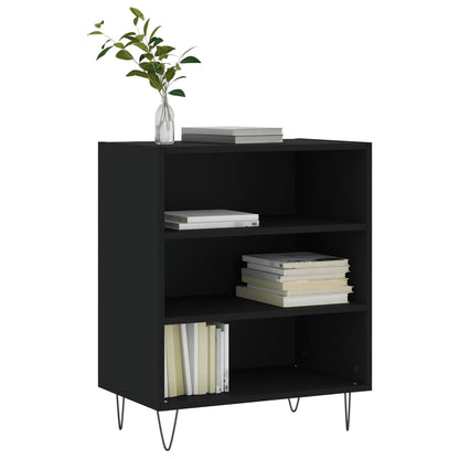 Sideboard Schwarz 57x35x70 cm Holzwerkstoff - Pazzar.ch