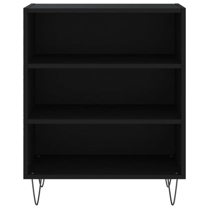 Sideboard Schwarz 57x35x70 cm Holzwerkstoff - Pazzar.ch