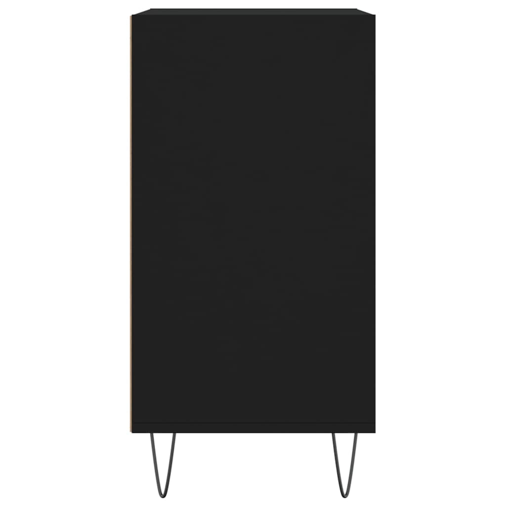 Sideboard Schwarz 57x35x70 cm Holzwerkstoff - Pazzar.ch