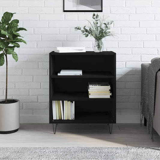 Sideboard Schwarz 57x35x70 cm Holzwerkstoff - Pazzar.ch