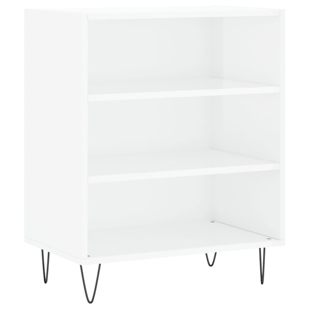 Sideboard Hochglanz-Weiß 57x35x70 cm Holzwerkstoff - Pazzar.ch