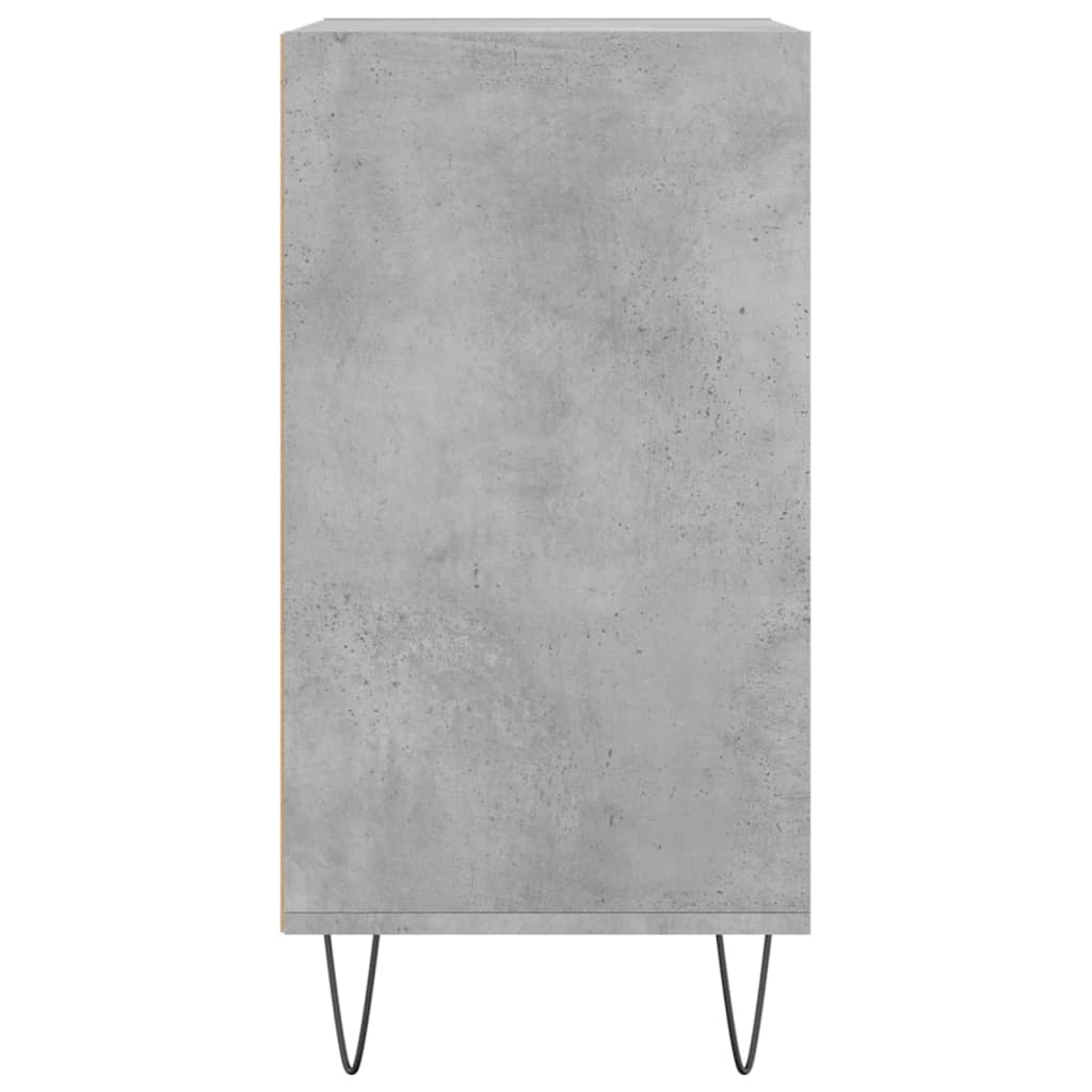 Sideboard Betongrau 57x35x70 cm Holzwerkstoff - Pazzar.ch
