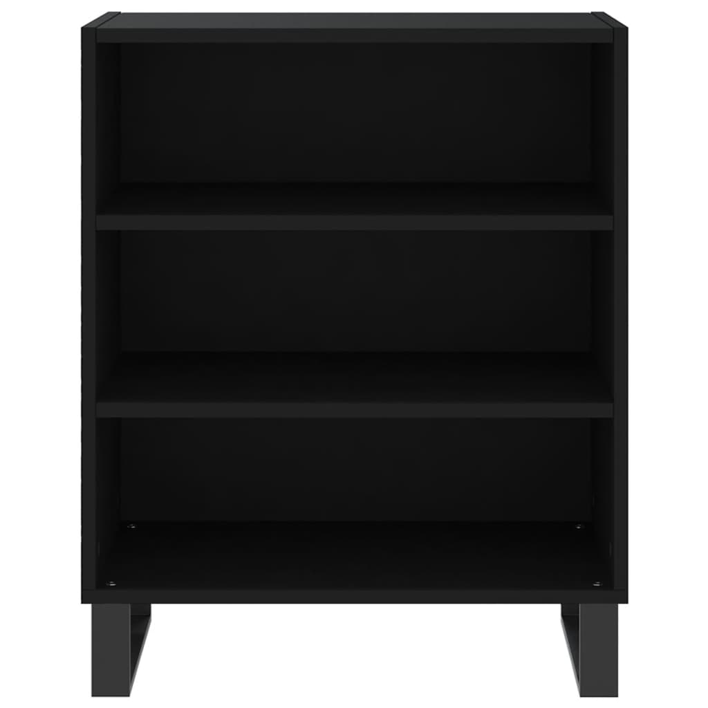 Sideboard Schwarz 57x35x70 cm Holzwerkstoff - Pazzar.ch