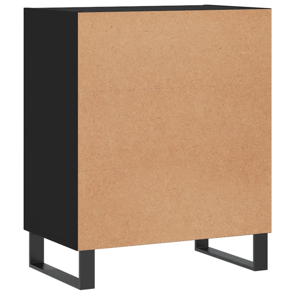 Sideboard Schwarz 57x35x70 cm Holzwerkstoff - Pazzar.ch