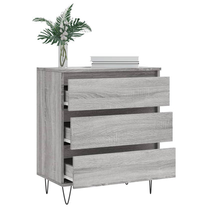 Sideboard Grau Sonoma 60x35x70 cm Holzwerkstoff - Pazzar.ch