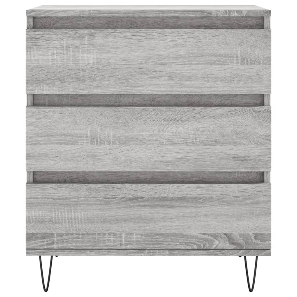 Sideboard Grau Sonoma 60x35x70 cm Holzwerkstoff - Pazzar.ch