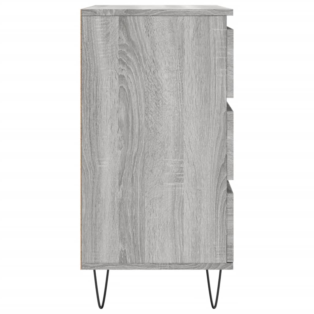 Sideboard Grau Sonoma 60x35x70 cm Holzwerkstoff - Pazzar.ch