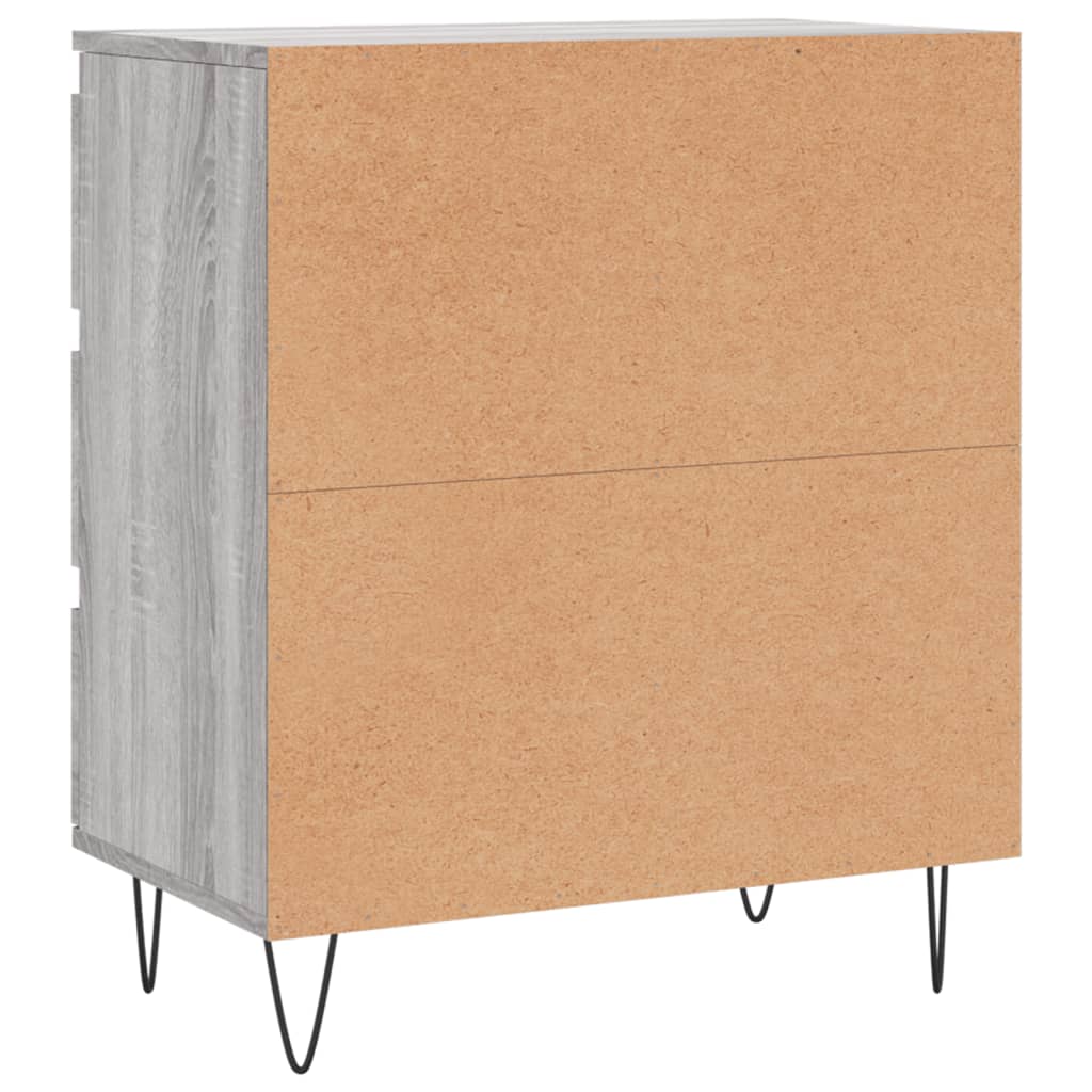 Sideboard Grau Sonoma 60x35x70 cm Holzwerkstoff - Pazzar.ch