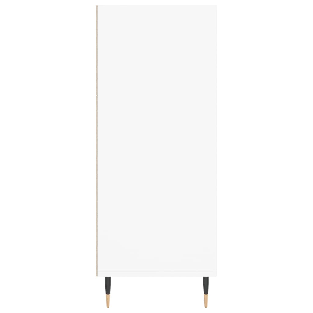 Highboard Weiß 57x35x90 cm Holzwerkstoff - Pazzar.ch