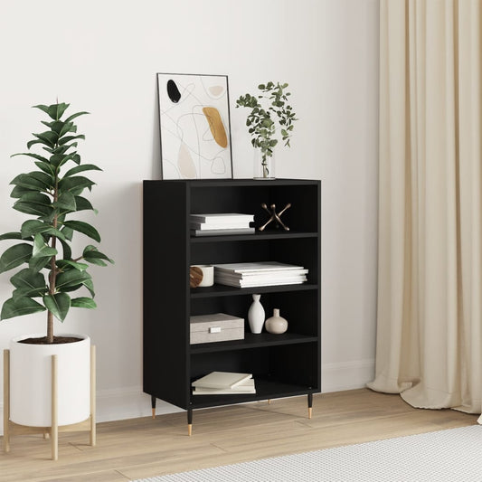 Highboard Schwarz 57x35x90 cm Holzwerkstoff - Pazzar.ch