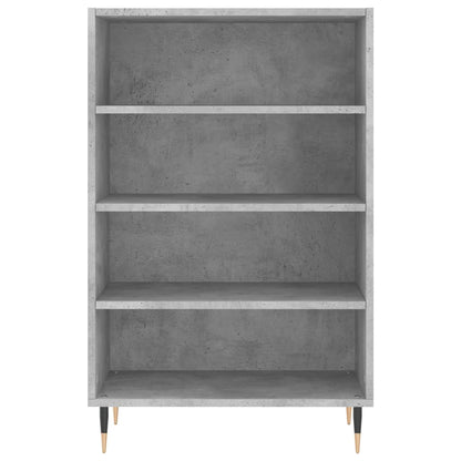 Highboard Betongrau 57x35x90 cm Holzwerkstoff - Pazzar.ch