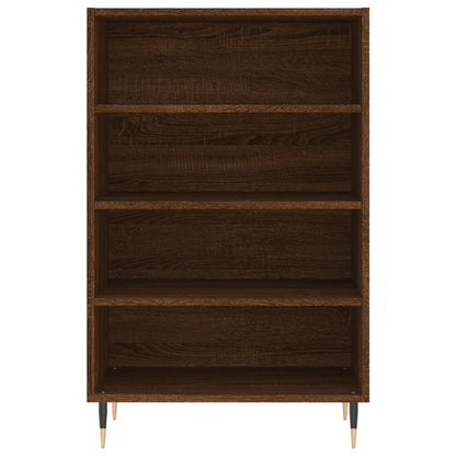 Highboard Braun Eichen-Optik 57x35x90 cm Holzwerkstoff - Pazzar.ch