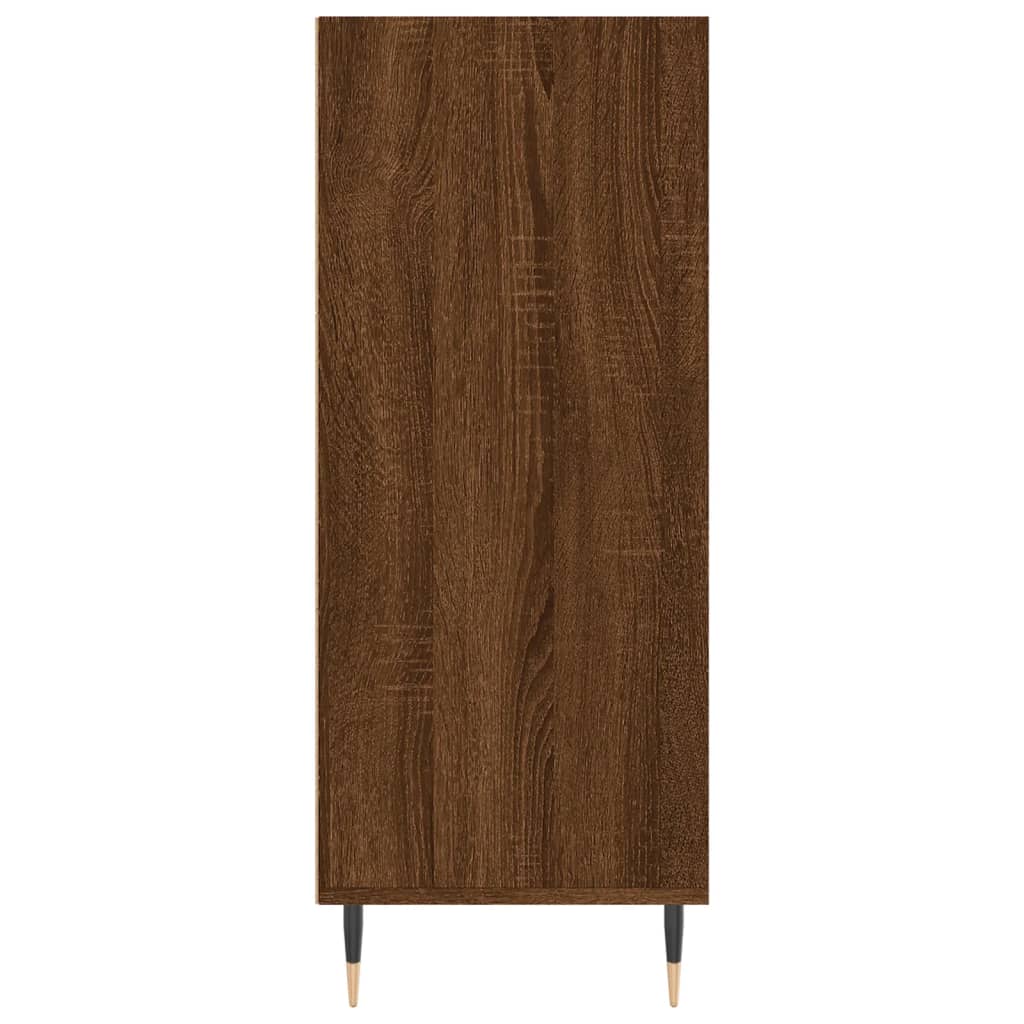 Highboard Braun Eichen-Optik 57x35x90 cm Holzwerkstoff - Pazzar.ch