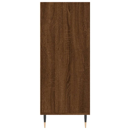 Highboard Braun Eichen-Optik 57x35x90 cm Holzwerkstoff - Pazzar.ch