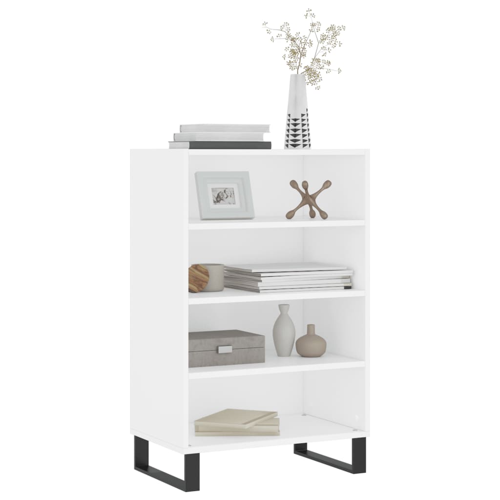 Highboard Weiß 57x35x90 cm Holzwerkstoff - Pazzar.ch