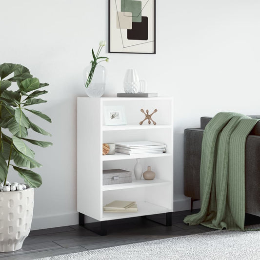Highboard Weiß 57x35x90 cm Holzwerkstoff - Pazzar.ch