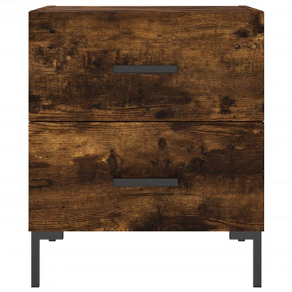 Nachttisch Räuchereiche 40x35x47,5 cm Holzwerkstoff - Pazzar.ch