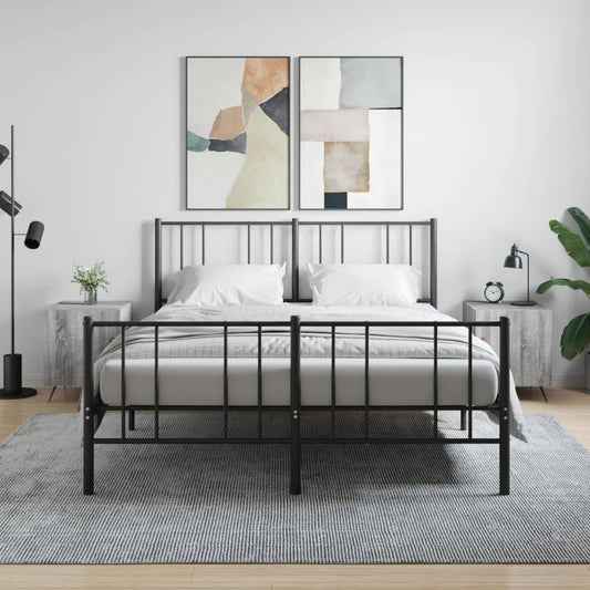 Nachttische 2 Stk. Grau Sonoma 40x40x50 cm Holzwerkstoff - Pazzar.ch