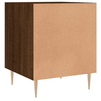 Nachttisch Braun Eichen-Optik 40x40x50 cm Holzwerkstoff - Pazzar.ch