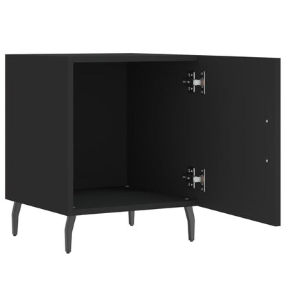 Nachttisch Schwarz 40x40x50 cm Holzwerkstoff - Pazzar.ch
