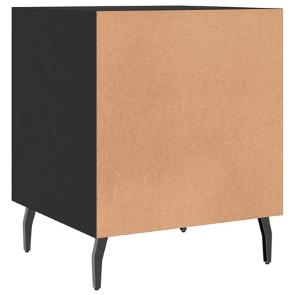 Nachttisch Schwarz 40x40x50 cm Holzwerkstoff - Pazzar.ch