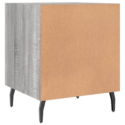 Nachttische 2 Stk. Grau Sonoma 40x40x50 cm Holzwerkstoff - Pazzar.ch